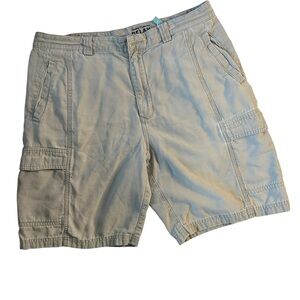 Tommy Bahama Relax Cargo Shorts Men’s 35 Beige Tan Casual Island